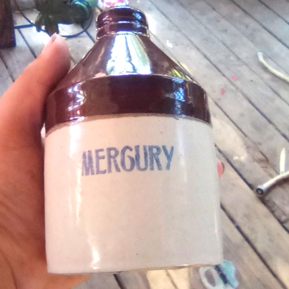 Mergury bottle